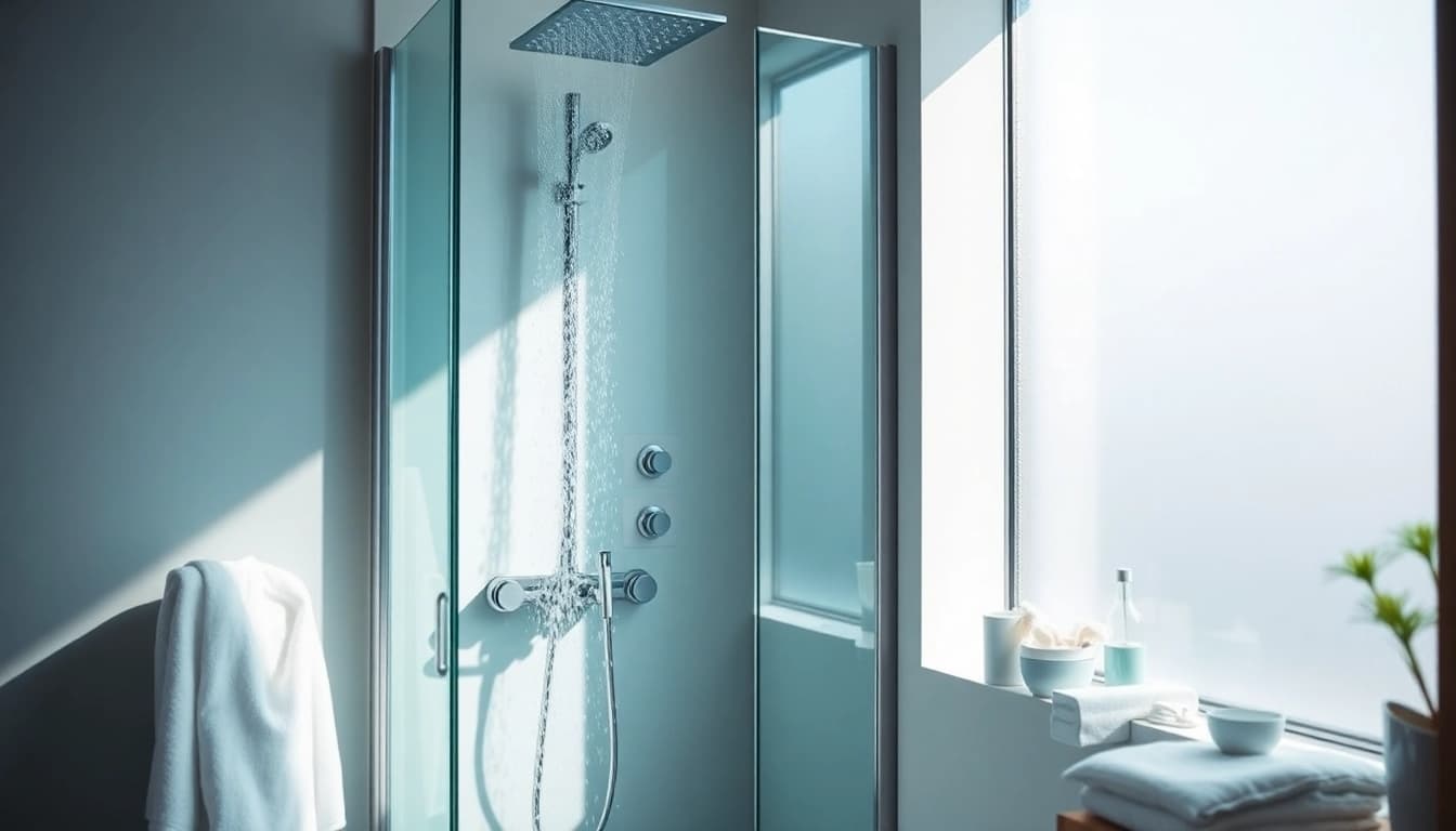 Transform your experience with sunny shower USA in a luxury bathroom showcasing modern design.