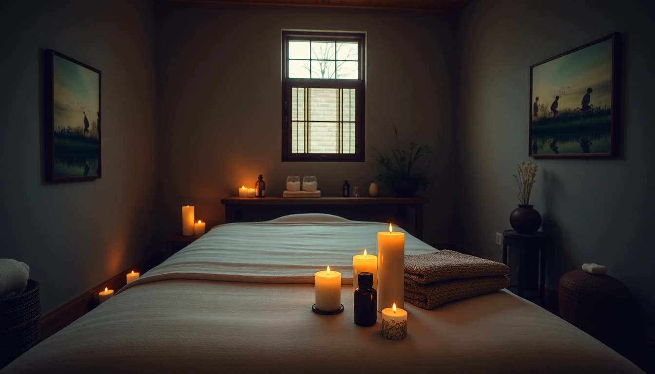 편안한 장식으로 아늑한 웰니스 스파 환경에서 서산마사지, 고객을 편안한 휴식을 위해 초대합니다.