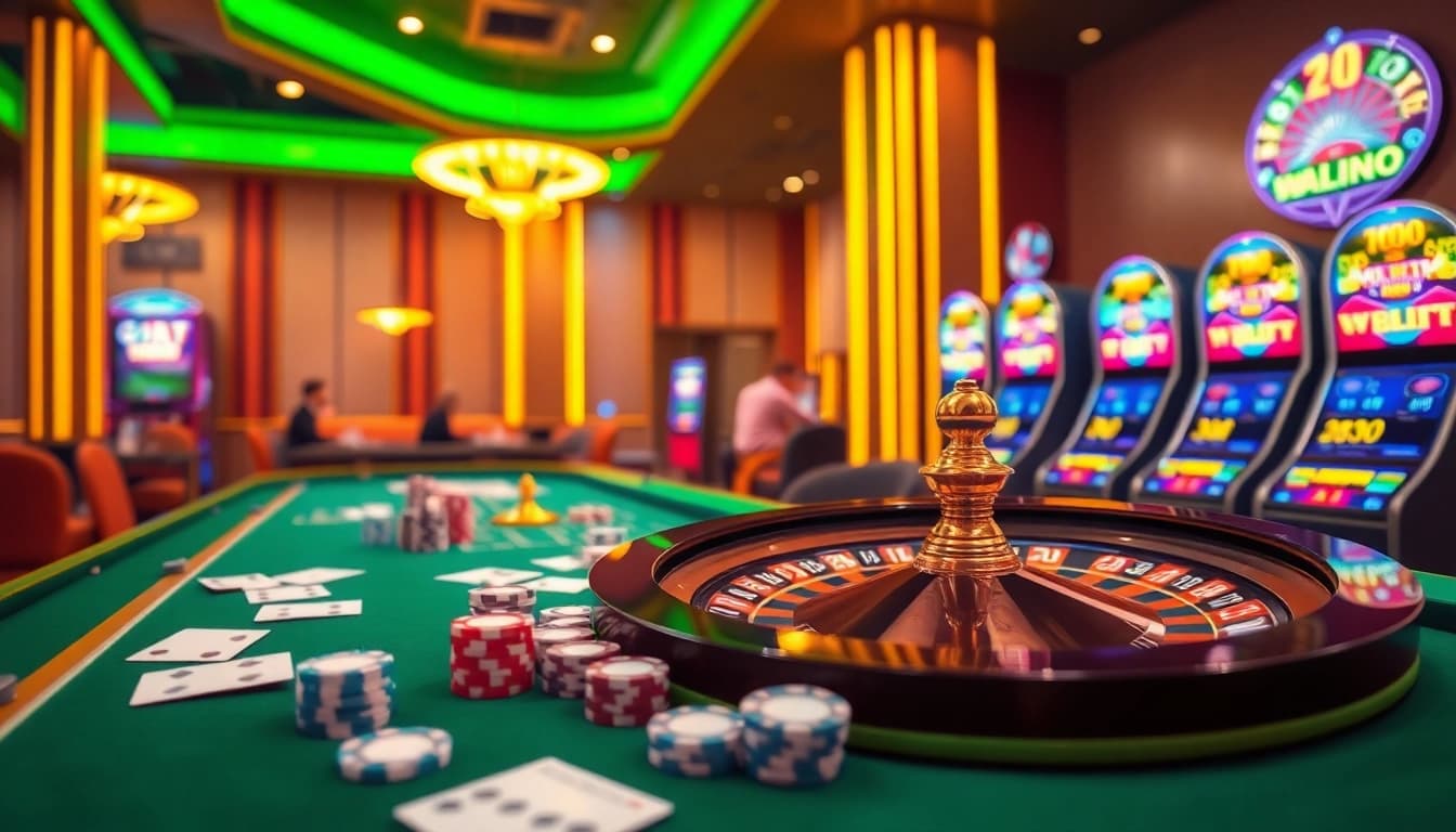 Experience the thrilling world of Nhà Cái UU88 with an exciting online casino atmosphere featuring vibrant casino games.