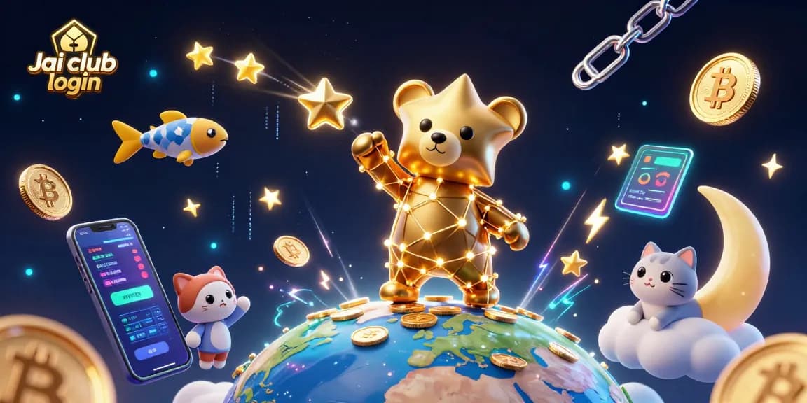 Engage with thrilling games through Jai club login, featuring visually stunning characters and crypto elements.