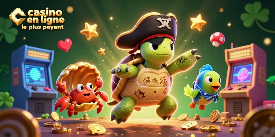 Jouer au casino en ligne le plus payant avec des personnages animés et des machines colorées.