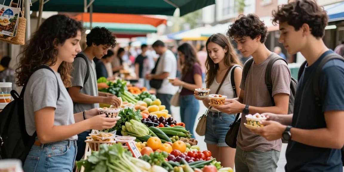 Engaging urban marketplace scene showcasing community interactions and artisanal goods related to https://forumup.org/shop/search.php?ca_id=&addr1=&addr2=&addr3=&schKeyword