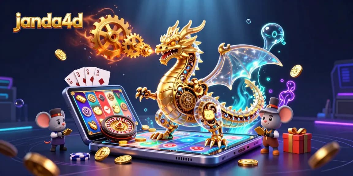 Menangkan permainan slot menarik di janda4d dengan dragon mekanik dan permainan yang seru.