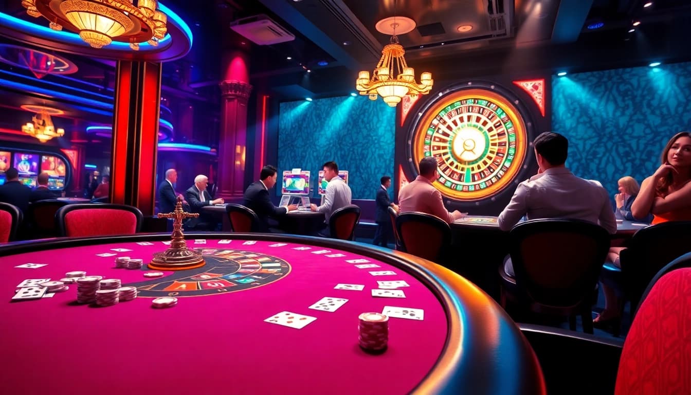 Engaging players in thrilling casino gameplay featuring porn games ai on vibrant screens.