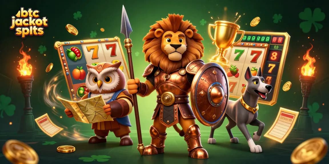 Experience thrilling btc jackpot slots action in a rich, immersive 3D casino environment.