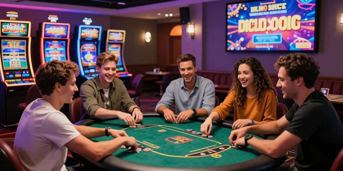 Discover top credit card casinos at https://lctltd.co.uk with players enjoying poker and diverse games in a lively casino.