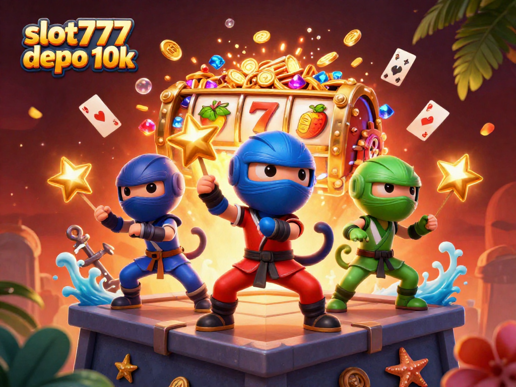 Experience the thrill of a vibrant slot777 depo 10k game with dynamic chameleons and exciting casino elements!