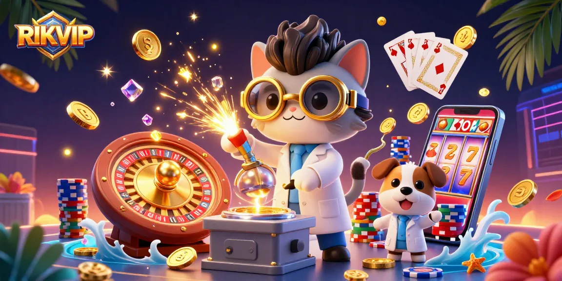Experience thrilling gameplay at RIKVIP with exciting live casino action and vibrant visuals.