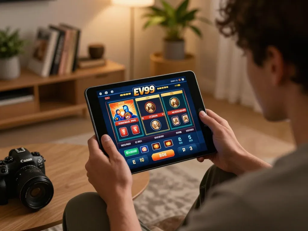 Engage in EV99 bet strategies while enjoying online casino gaming at home in a cozy atmosphere.