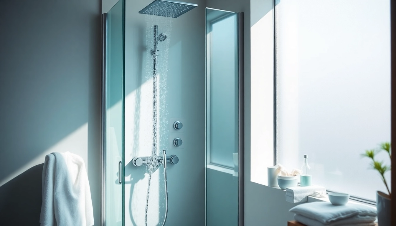 Transform your experience with sunny shower USA in a luxury bathroom showcasing modern design.