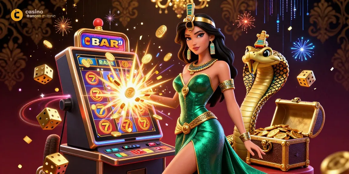 Tournez pour gagner au casino français en ligne avec des personnages vibrants et une explosion de jackpot !