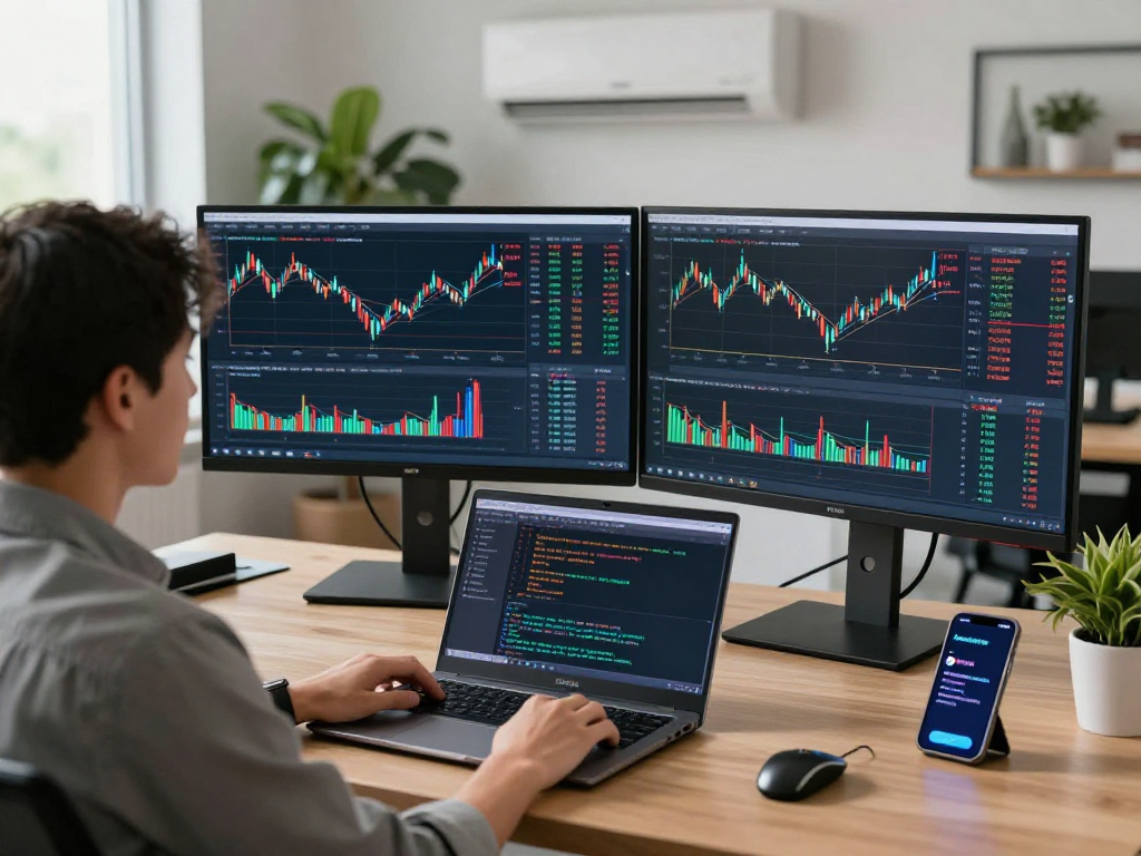 TradingView官网多显示器分析金融市场的专业交易环境