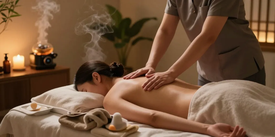 Revitalizing 마포스웨디시 massage therapy session in a serene environment.