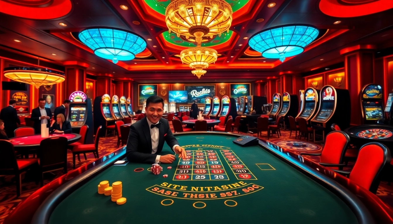 Vivez le frisson d'un site de casino en ligne avec des jeux de table passionnants et des machines à sous vibrantes.