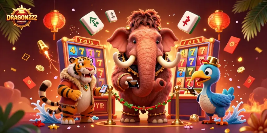 Engage with DRAGON222 alternatif for thrilling jackpot spins and vibrant gaming elements in a dynamic casino scene.