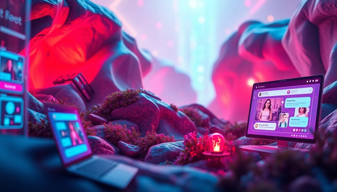Engaging digital interface highlighting the evolution of nsfw ai chatbots in 2026.