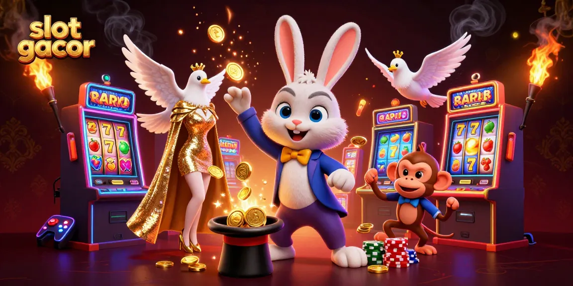 Experience thrills with slot gacor as a magician rabbit conjures jackpots, dazzling your gaming adventure.
