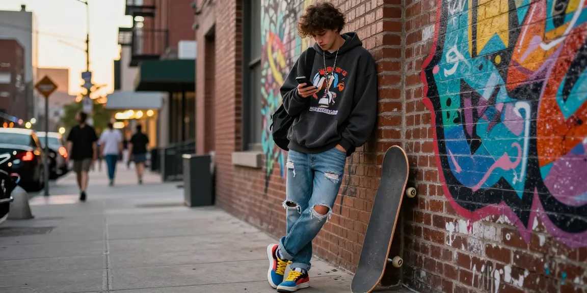 Youth showcasing unique fashion style on the streets while connecting with https://shs-dome5.com/ trends.