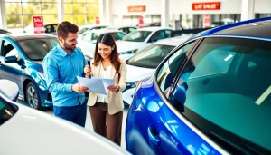 Buy a car with confidence while exploring various options at a dealership.