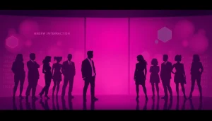 Engaging NSFW character interaction on a modern digital chat interface