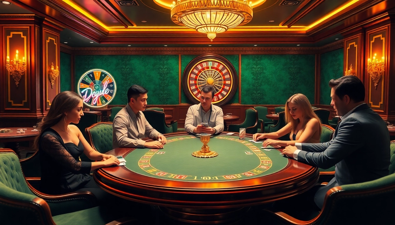 Vivez l'excitation de gagner sur un site de casino en ligne avec des tables de poker vibrantes et des roues de roulette illuminées.