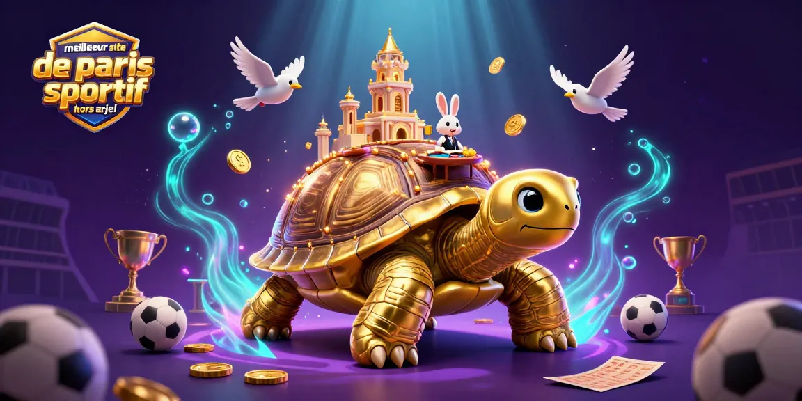 Action de parier sur le meilleur site de paris sportif hors ARJEL avec des éléments de casino animés.