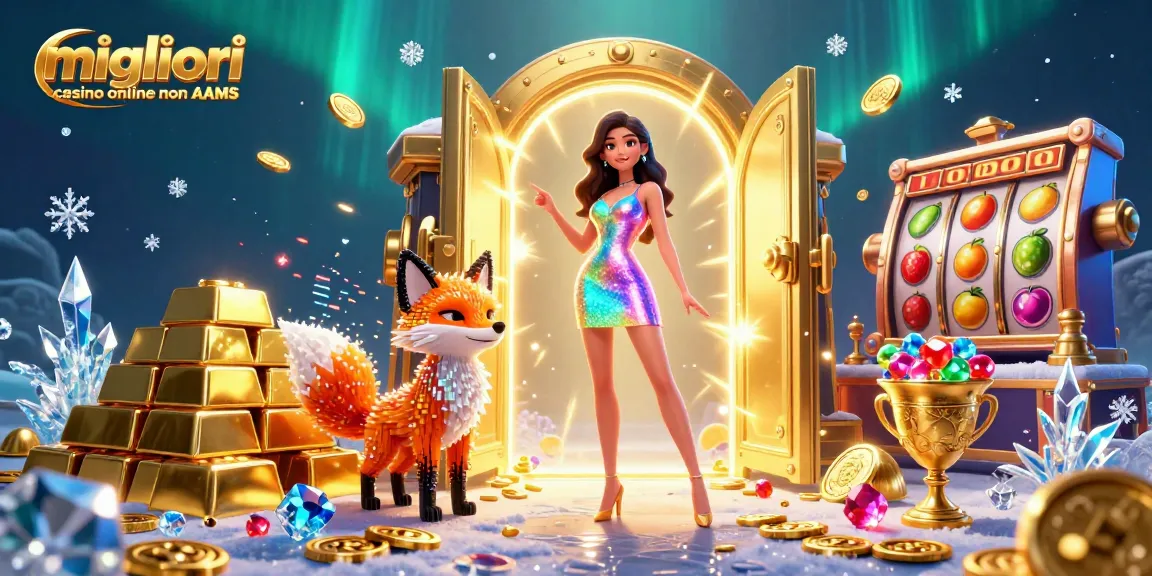 Migliori casino online non AAMS con rulli di slot vibranti ed elementi di tesoro che creano emozione per i giocatori
