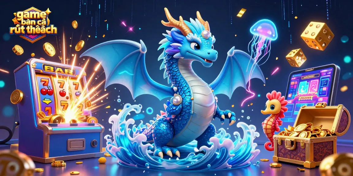 Engage in game bắn cá rút tiền mặt with captivating underwater imagery and thrilling casino elements.