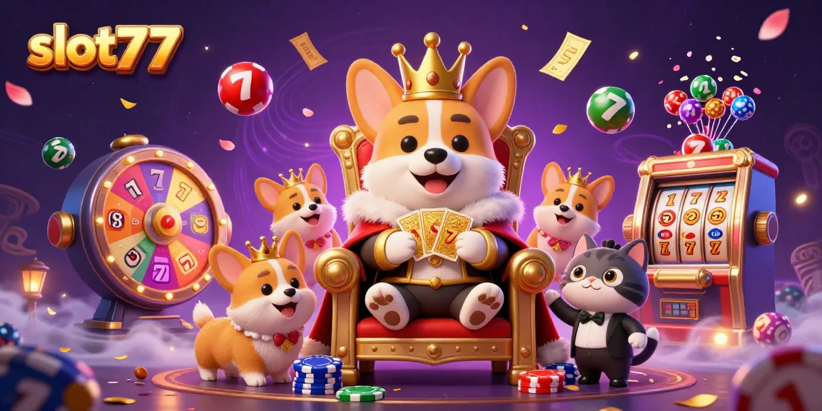 Engage with the exciting world of slot777, featuring vibrant slot reels and charismatic characters.