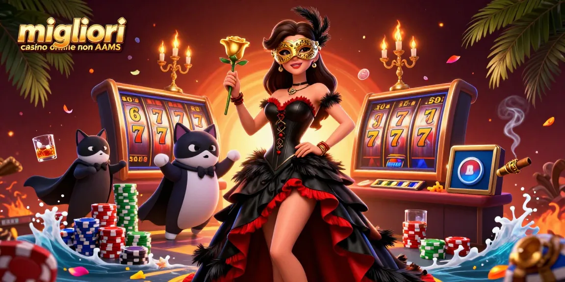 Scopri l'azione ai migliori casino online non AAMS con giochi emozionanti e jackpot.
