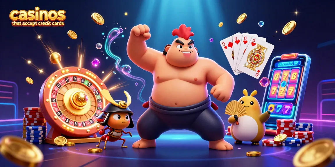 Engage with casinos that accept credit cards featuring lively characters and immersive game elements.