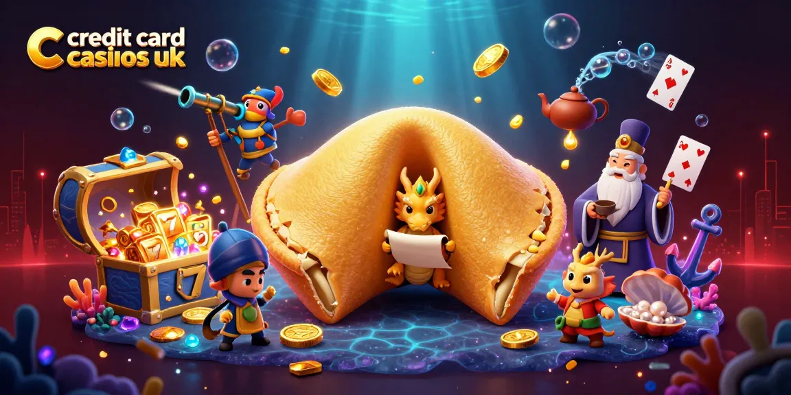 Experience the thrill of credit card casinos UK with this vibrant 3D gaming scene.