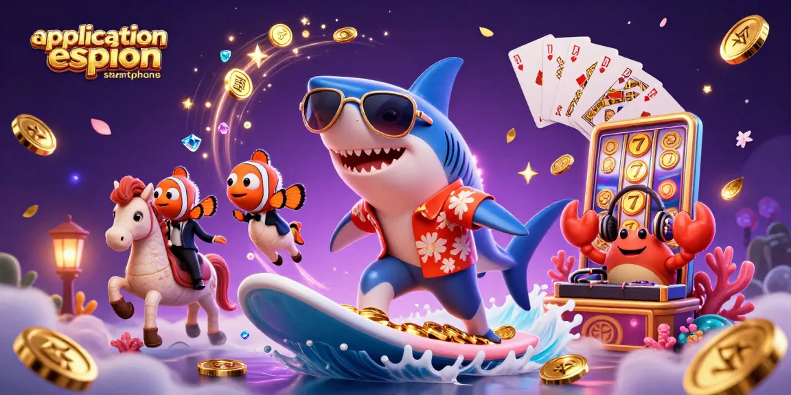 Découvrez des signes indiquant une application espion smartphone sur votre appareil dans un univers de casino vibrant.
