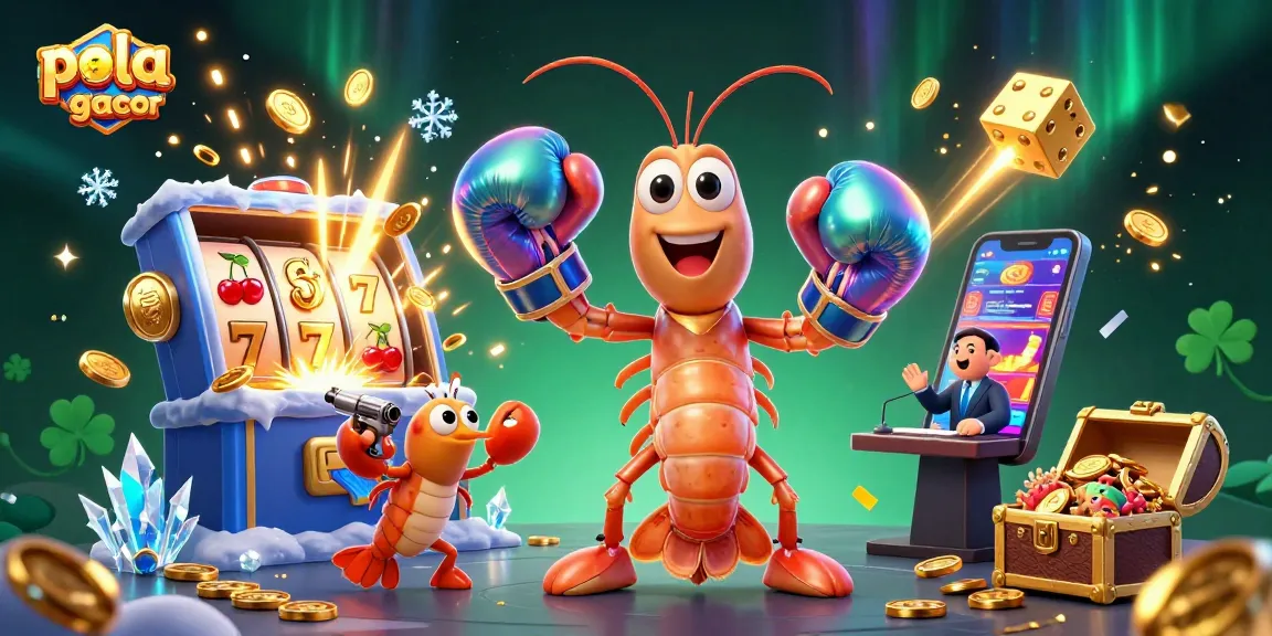 Engage with pola slot gacor while celebrating jackpot wins in a vibrant casino scene.