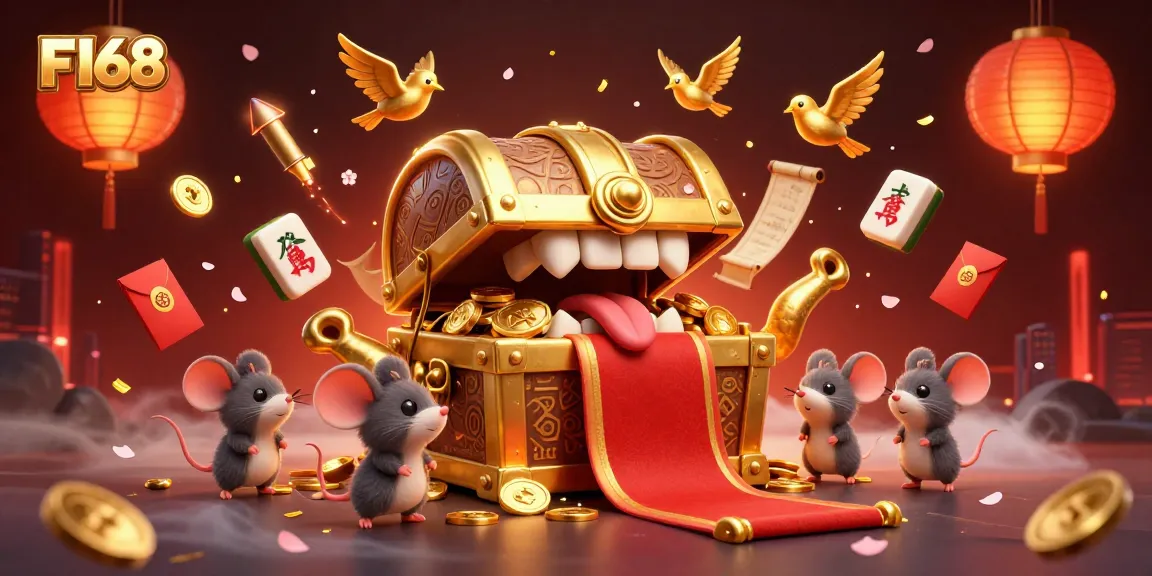 Experience thrilling gaming adventures at F168, featuring golden treasures and lucky symbols.