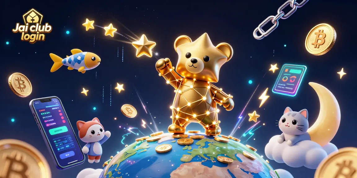 Engage with thrilling games through Jai club login, featuring visually stunning characters and crypto elements.