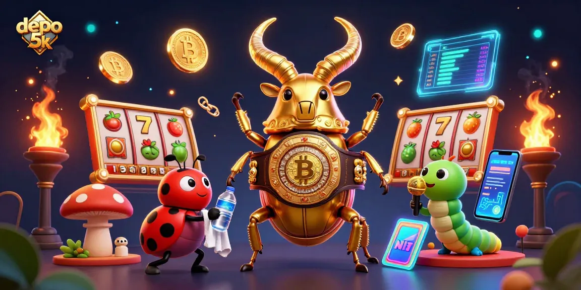 Experience exhilarating wins with depo 5k's immersive slot games featuring vibrant characters.