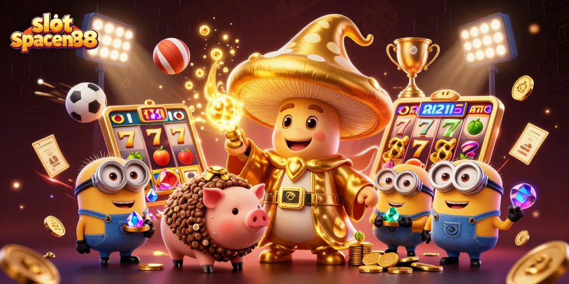 Experience slot spaceman88 action with a magical wizard, treasure hunting, and dynamic casino elements.