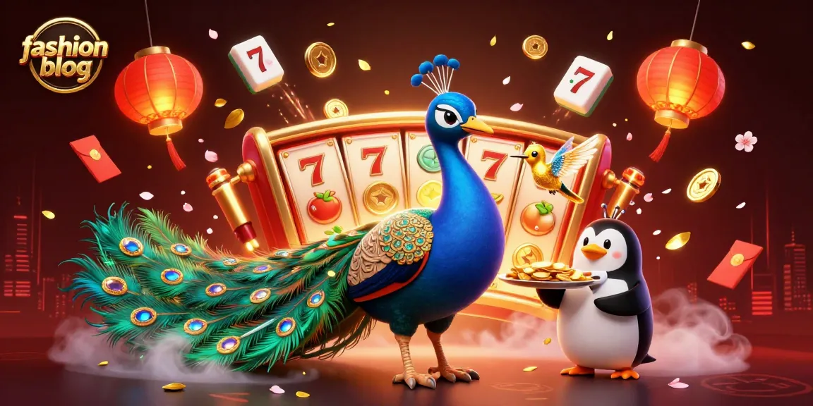 Engaging scene for a fashion blog showcasing a vibrant casino theme with animated characters and dynamic elements.
